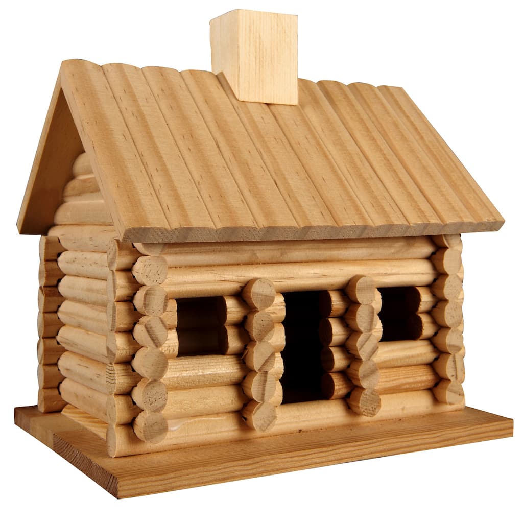 ArtMinds™ Log Cabin Birdhouse ArtMinds™ Log Cabin Birdhouse